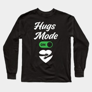 Hugs Mode is ON with Hugged Hearts Long Sleeve T-Shirt